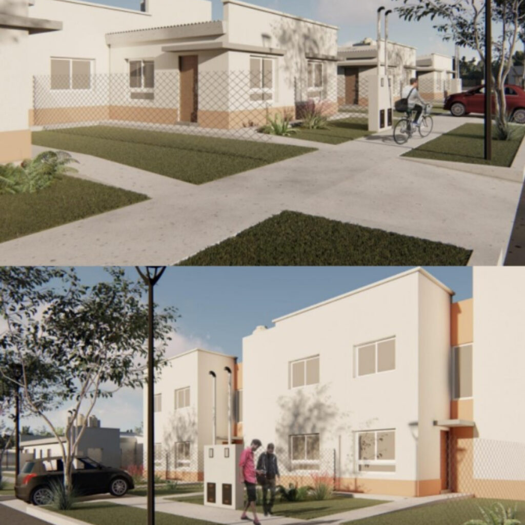 En Hurlingham, el proyecto habitacional que la Asociación Civil 1° de Junio lleva adelante en la ex Fábrica Rousselot de Villa Tesei está integrada por unas 200 familias.