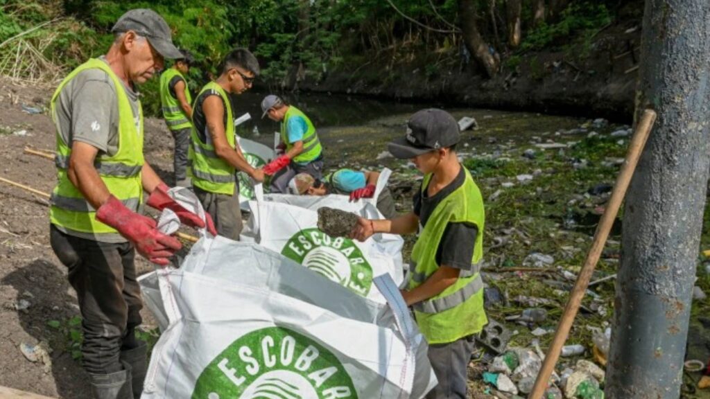 Arroyo Escobar, contaminación, Reserva de Maschwitz