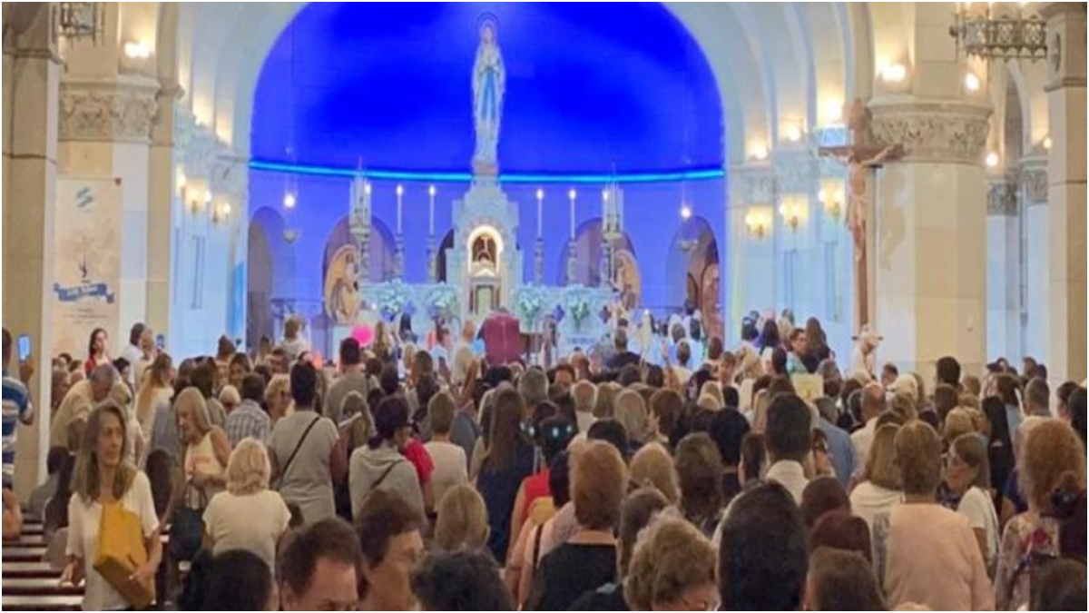 Las celebraciones por la Virgen de Lourdes se realizarán este el lunes 10 y martes 11 de febrero en distintos horarios, en el Santuario de Santos Lugares.