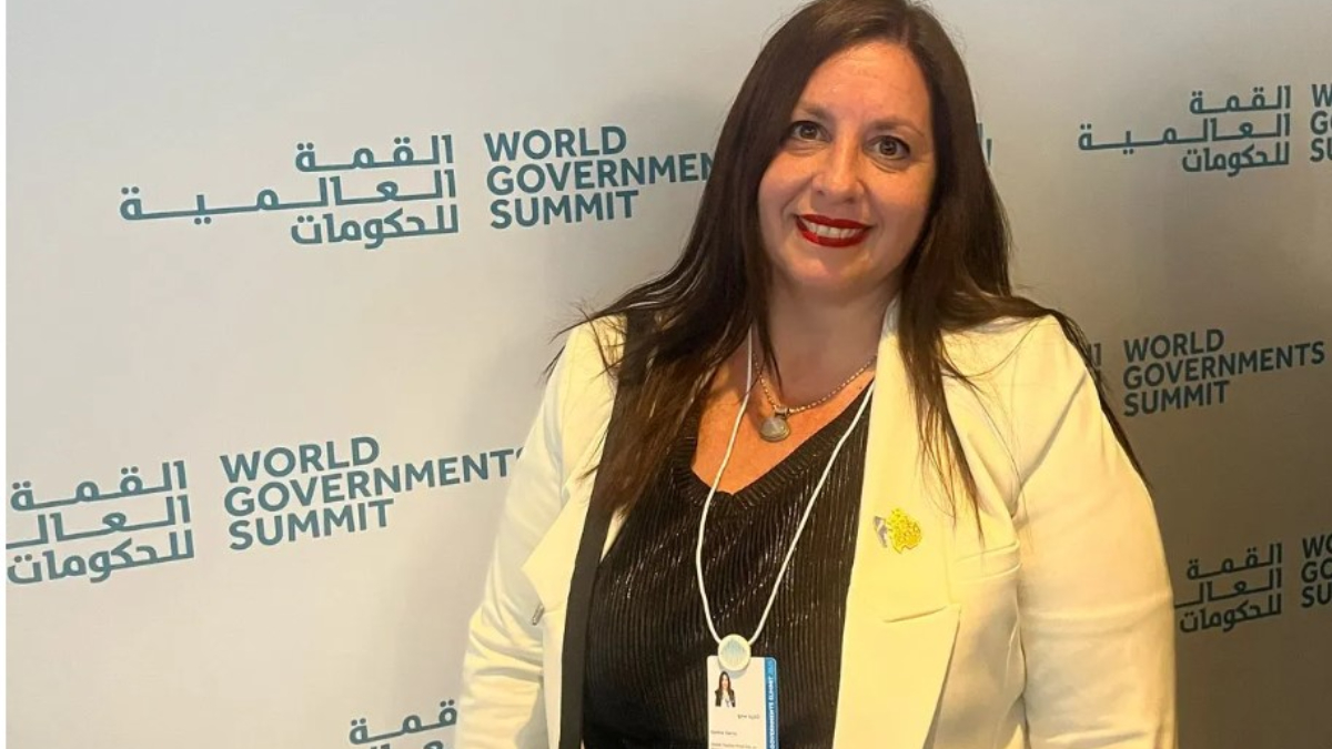 Karina Sarro, la docente de Moreno que compitió en Dubai por el Global Teacher Prize, el concurso de educadores más prestigioso del mundo.