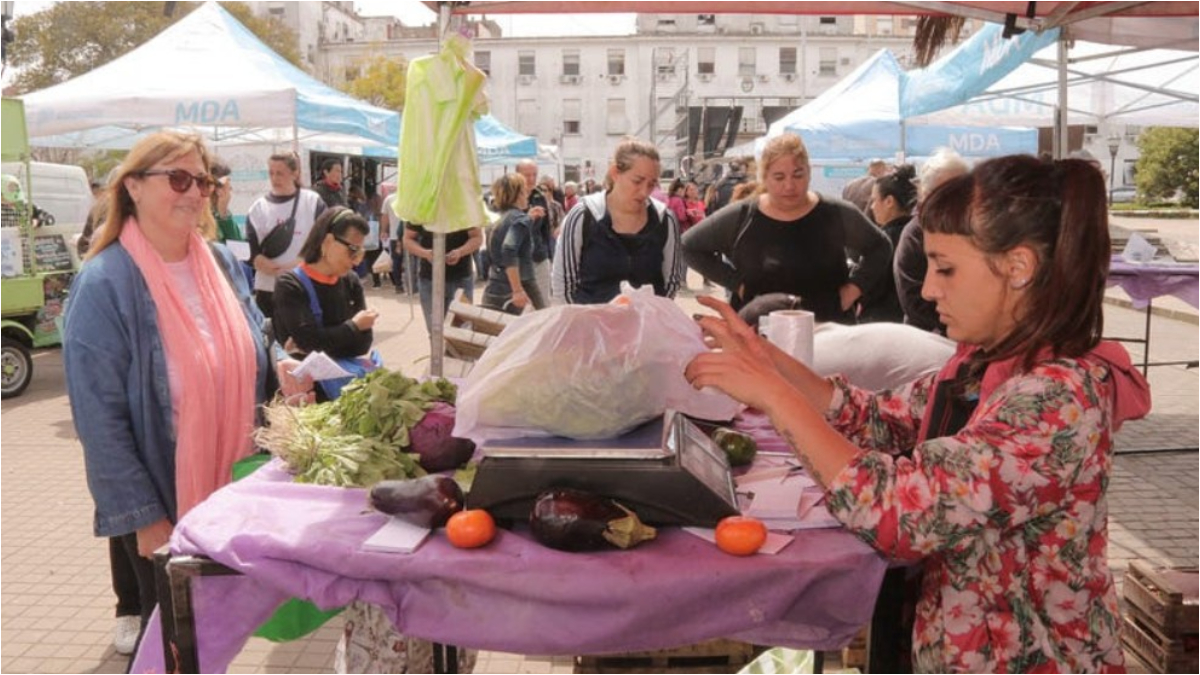 Los Mercados Bonaerenses itinerantes estarán desde mañana en las principales plazas de Morón.