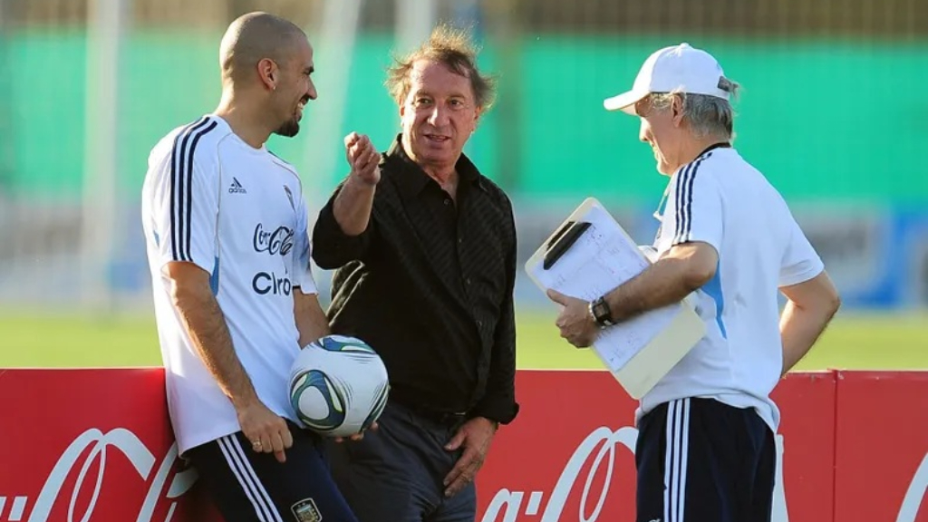 Juan Sebastián Verón, Carlos Bilardo, Estudiantes de La Plata