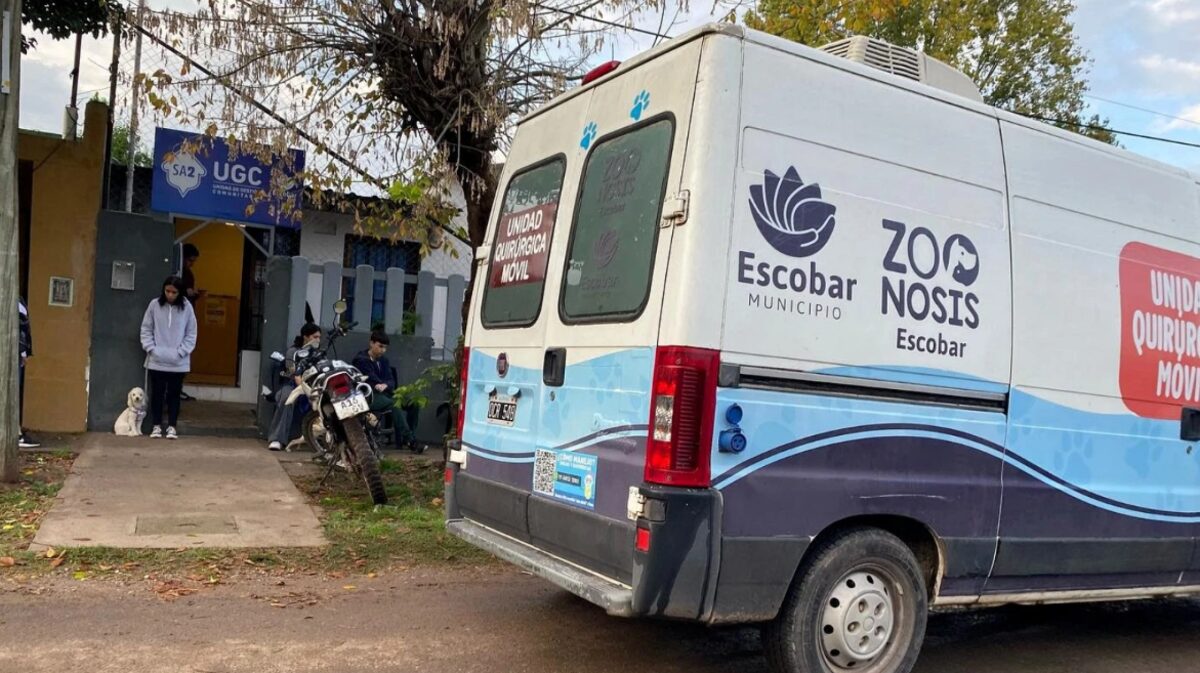 Escobar, mascotas, vacunación, castración