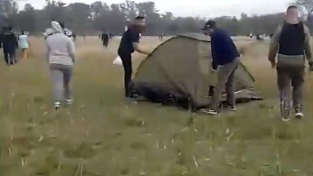 El intento de toma de tierras ocurrió en un predio privado ubicado sobre la calle San Nicolás, entre Argentinidad y Blas Parera de la localidad de La Reja, en Moreno.