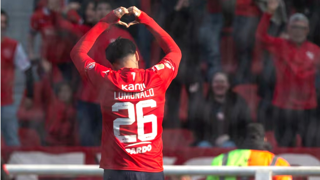 Kevin Lomónaco, el crack de Independiente que fue la figura ante Boca en la Bombonera.