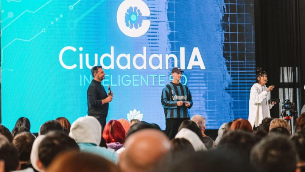 El lanzamiento oficial de los cursos de CiudadanIA fue en el Colegio UBA Ramón Cereijo de Escobar.