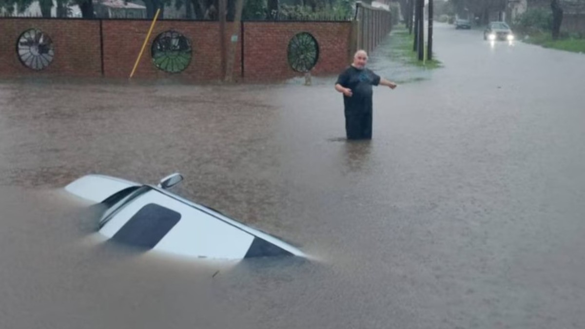 Inundaciones, Zárate, Buenos Aires, temporal