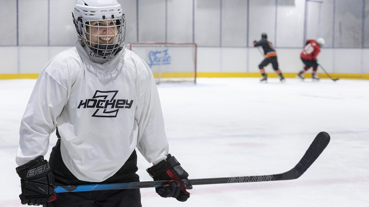 San Martín, Leila Aguirre, hockey sobre hielo