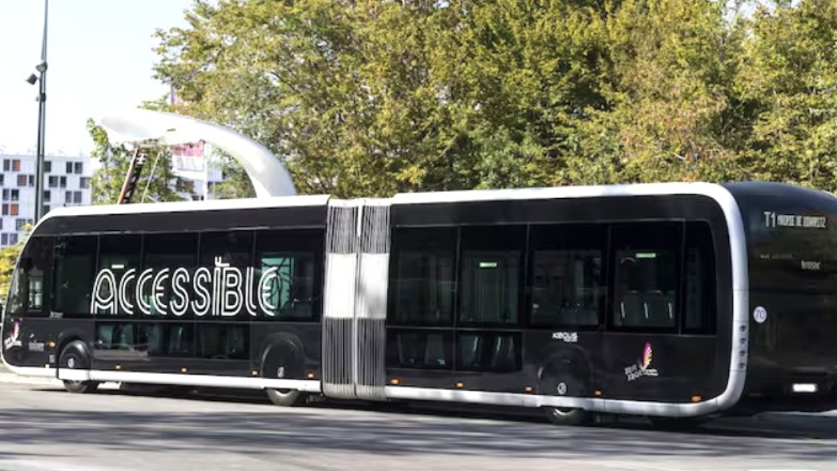 Una de las posibles unidades del Trambus de CABA que la empresa Megacar pondrá en las calles de la Capital Federal.