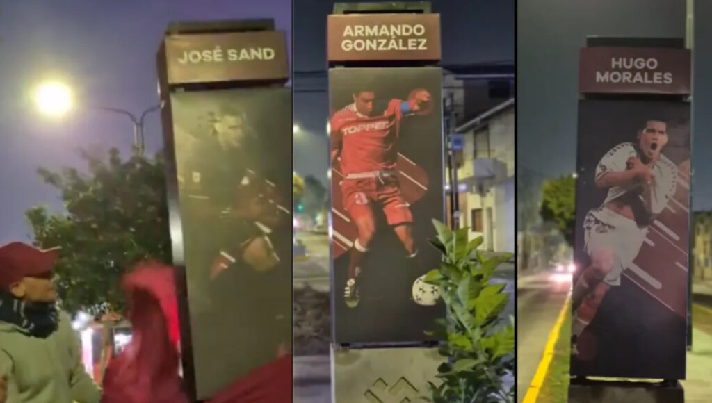 El Paseo de los ïdolos de Lanús está en la avenida General Madariaga entre Eva Perón y 9 de JUlio. Allí 11 glorias del Granate elegidas por sus hinchas ya tienen su merecido homenaje.