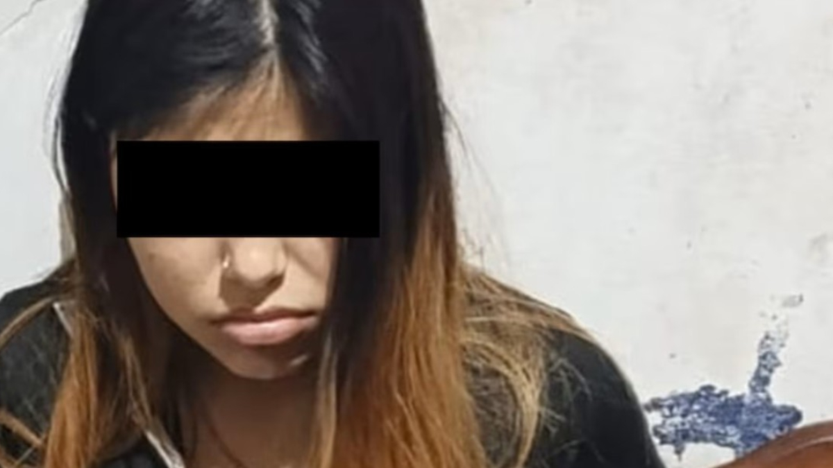 Una de las integrantes de "Las viudas negras de Lanús", acusadas de asesinar a un joven boliviano en Ciudadela el pasado 13 de julio.