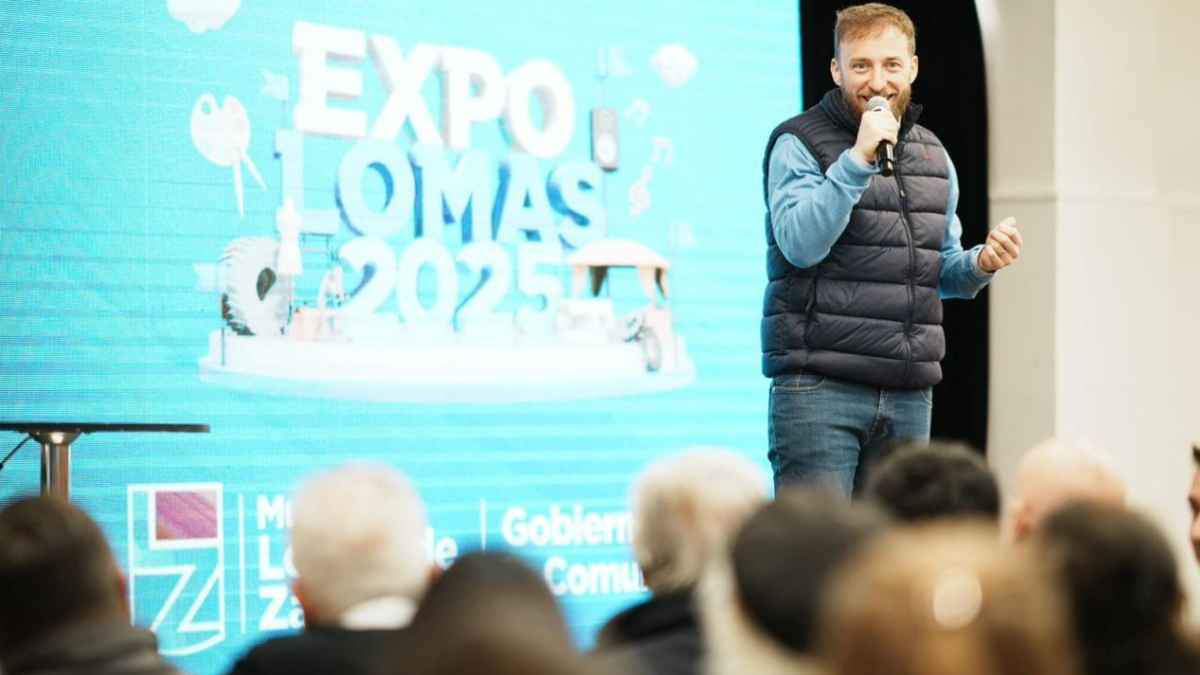 Federico Otermín encabezó el lanzamiento del la Expo Lomas 2025, el máximo evento cultural e industrial de Lomas de Zamora.