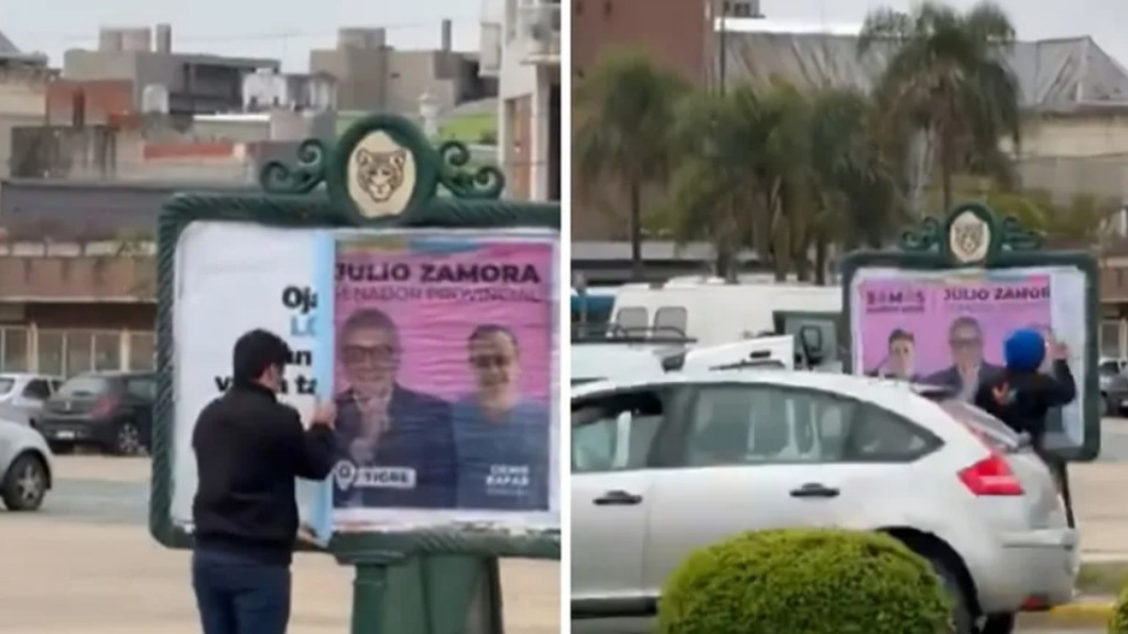 El intendente de Tigre, Julio Zamora, quedó envuelto en dos episodios referidos a la publicidad de "Somos Buenos Aires".