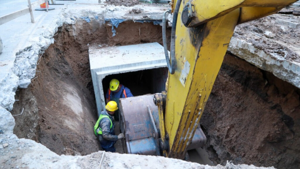 El Aliviador Alto Perú es una obra determinante para los vecinos de Beccar. La Comuna de San Isidro ahora retomó los trabajos.