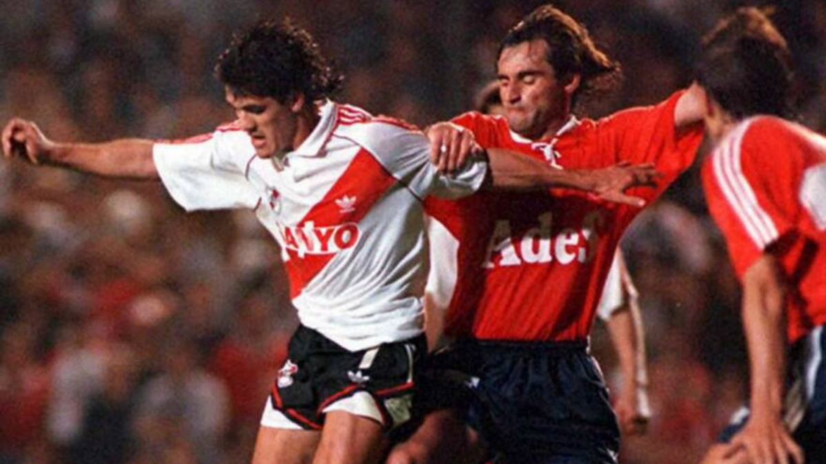 Independiente y River en la Supercopa 1995