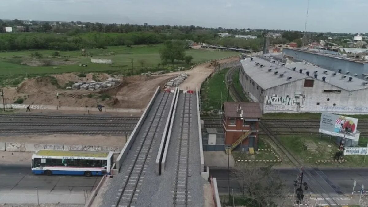 El viaducto de Aldo Bonzi del tren Belgrano Sur será habilitado oficialmente la semana que viene.