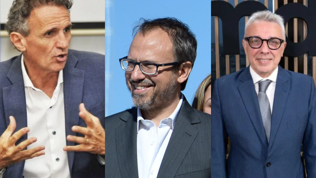 Gabriel Katopodis, Diego Valenzuela y Julio Zamora son los tres máximos competidores de la Primera Sección Electoral para la senaduría bonaerense.