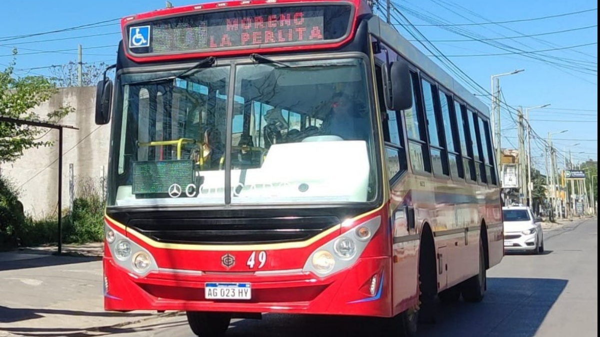 El ramal 12 de La Perlita modificará sus paradas en varios puntos de Moreno.