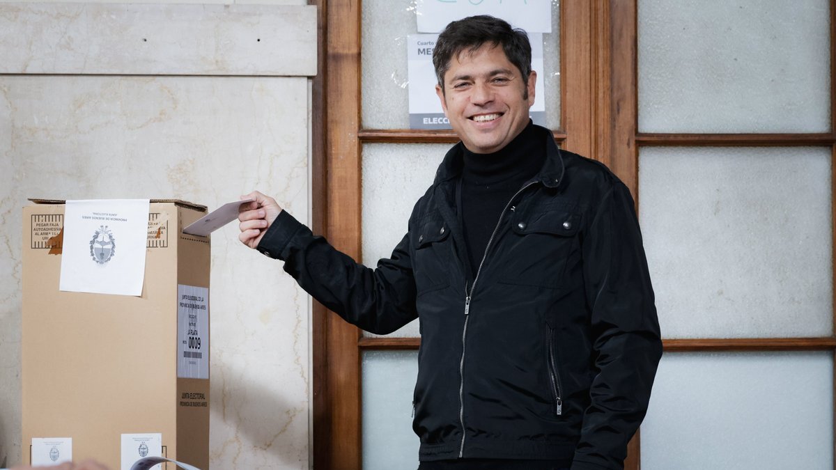 El voto de Axel Kicillof