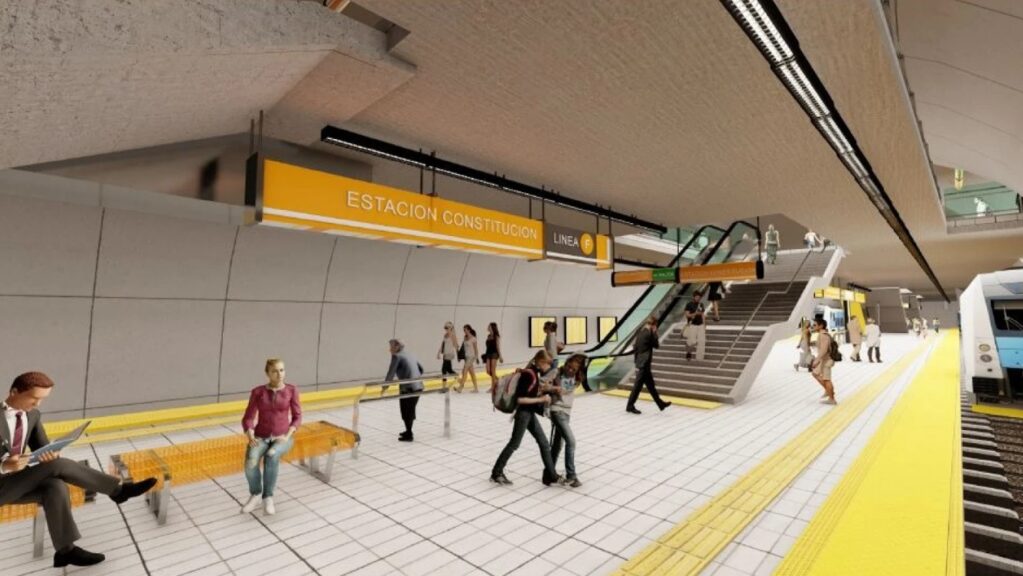 subte, línea F