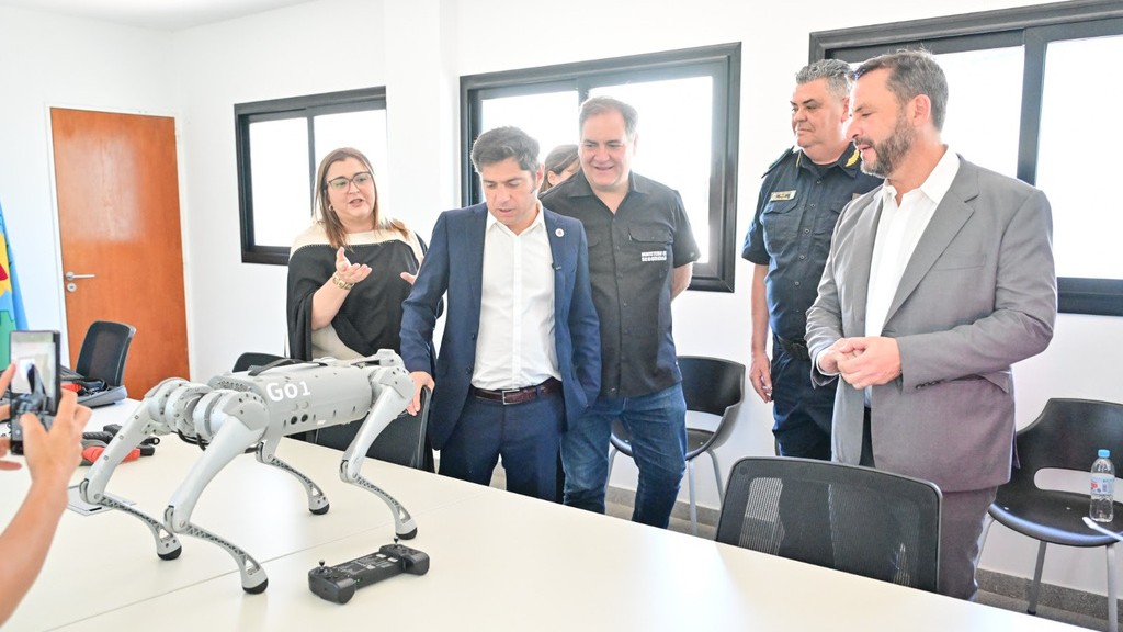 Sujarchuk, Kicillof, Centro de Monitoreo