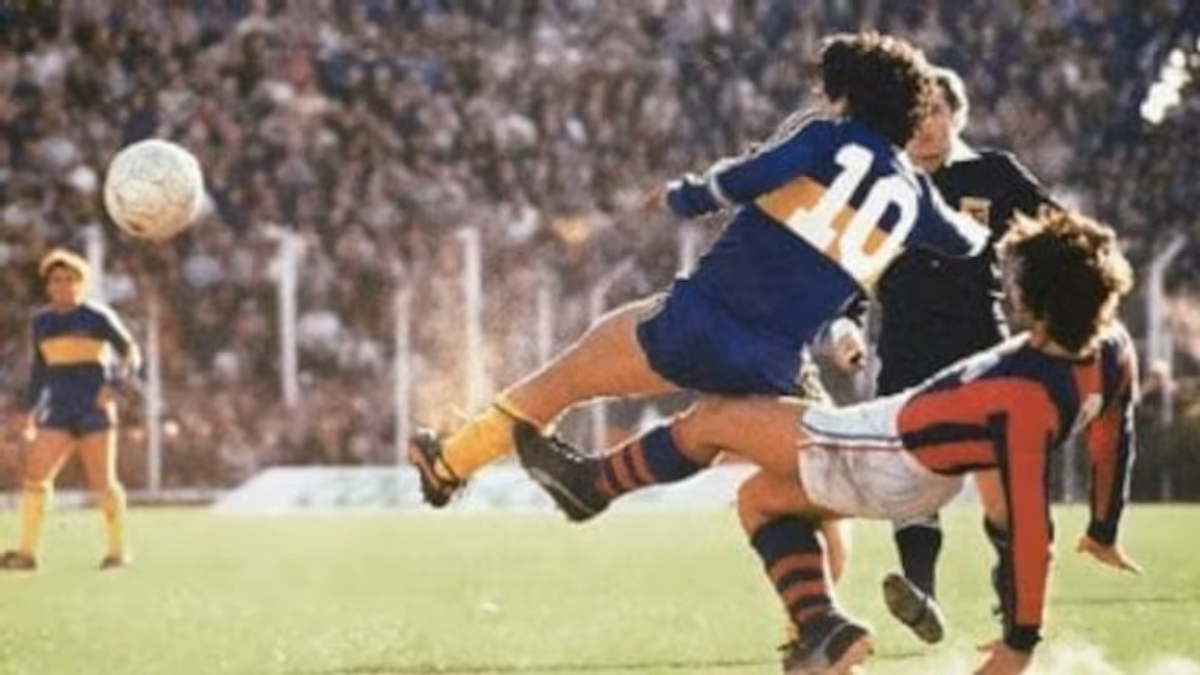 Diego Maradona., Boca Juniors, 1981