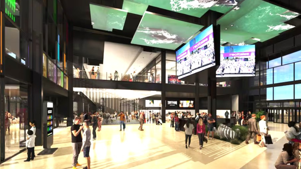 El nuevo Shopping Bendu de Mar del Plata está siendo terminado en la zona del Puerto, un ícono de la ciudad.