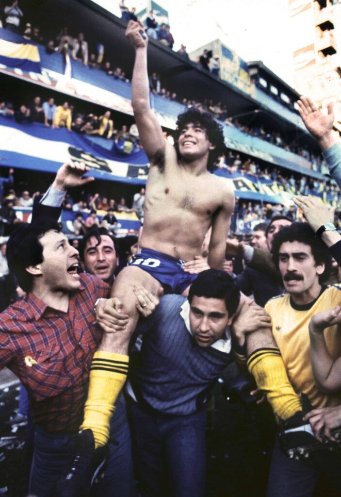 Diego Maradona., Boca Juniors, 1981