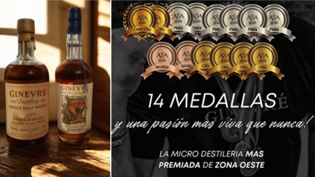 Haedo, destilería, Ginevré