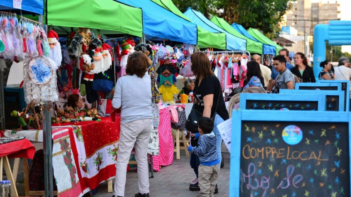 Escobar, peatonales navideñas