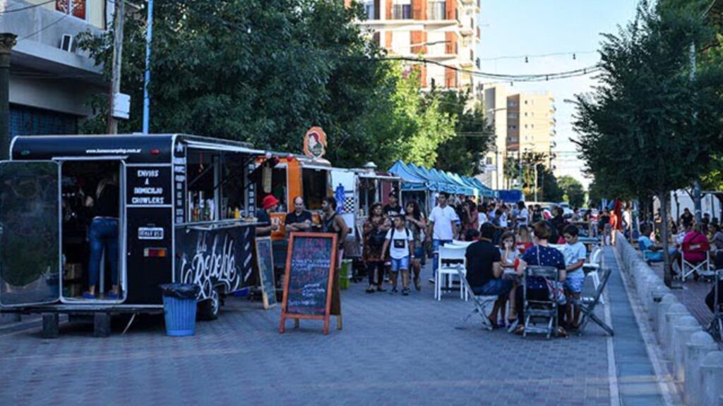 Escobar, peatonales navideñas