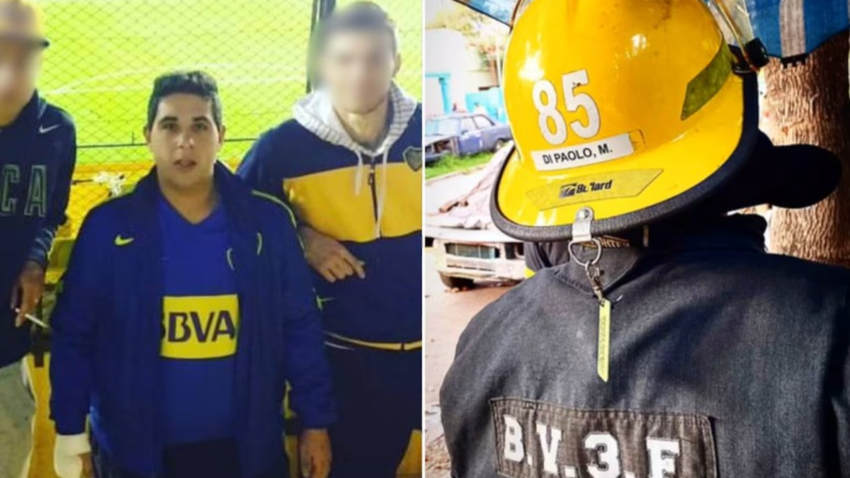 Matías Di Paolo, conocido afectuosamente como "Dipa". El joven era vecino de Villa Bosch y formaba parte del cuerpo de Bomberos Voluntarios de Tres de Febrero desde hacía poco más de dos años.