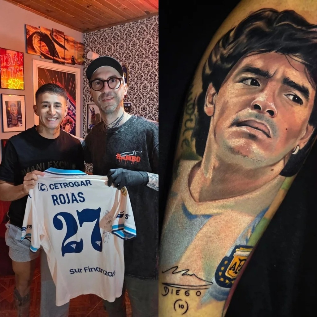 Gabriel Rojas, Racing Club, Diego Maradona