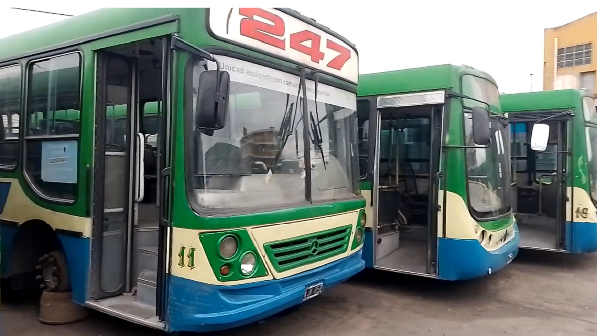 paro de colectivos, línea 247