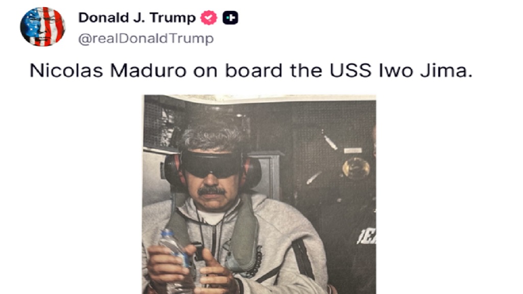 Nicolás Maduro, Donald Trump, captura