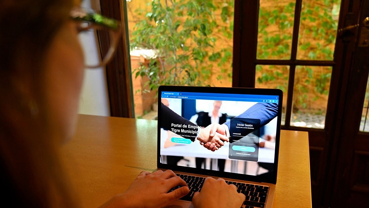 Tigre, empleo, portal Web