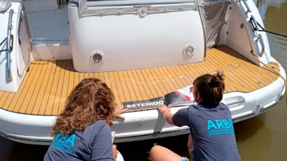 Solo con tres yates con deudas legales, la Agencia de Recaudación de la provincia de Buenos Aires (ARBA) le hizo ingresar al fisco bonaerense $ 56.000.000.