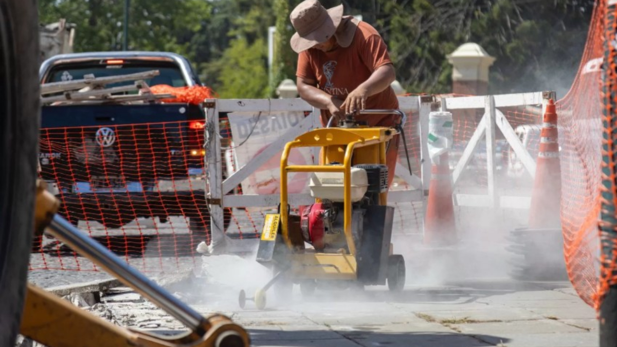 En Márquez y Centenario, pleno corazón de San Isidro, arrancan obras de repavimentción: cómo serán los cambios en el tránsito en el centro de San Isidro.