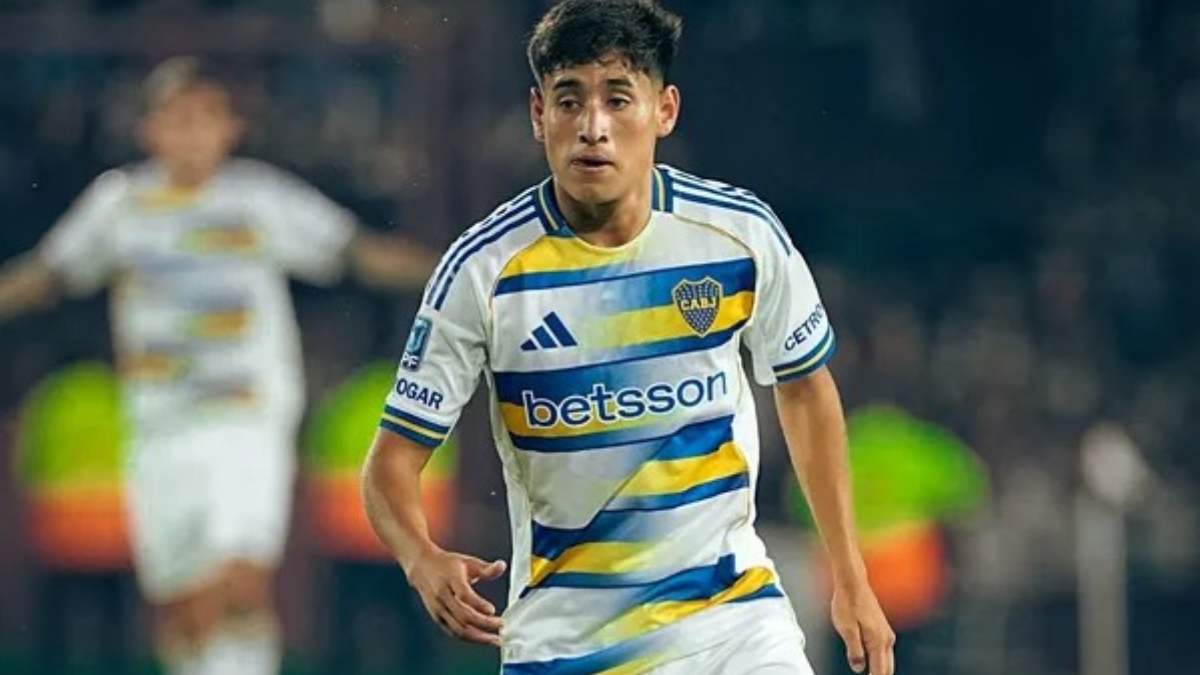 Tomás Aranda, de 18 años, tuvo su primer partido como titular en la primera de Boca en la temporada 2026 y el juvenil fue figura ante Lanús.