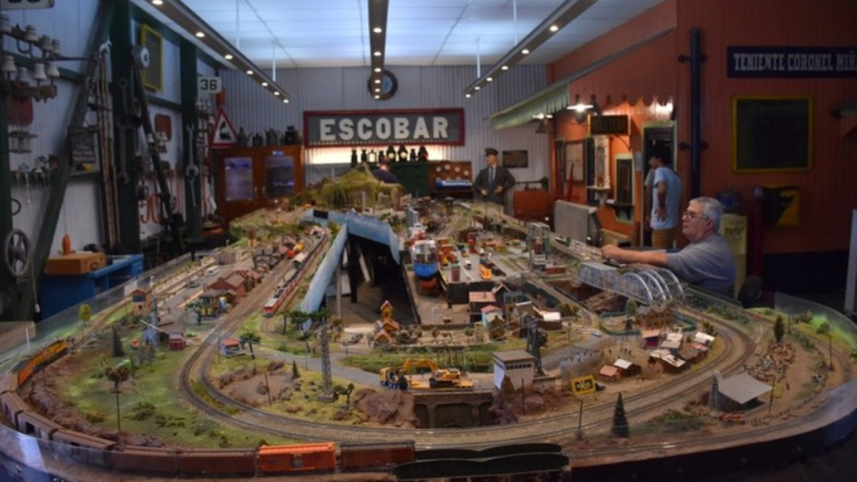 El Museo del Tren de Ferroamigos Escobar, ubicado en Colón al 500, abre sus puertas el primer y tercer sábado de cada mes, de 15 a 18,
