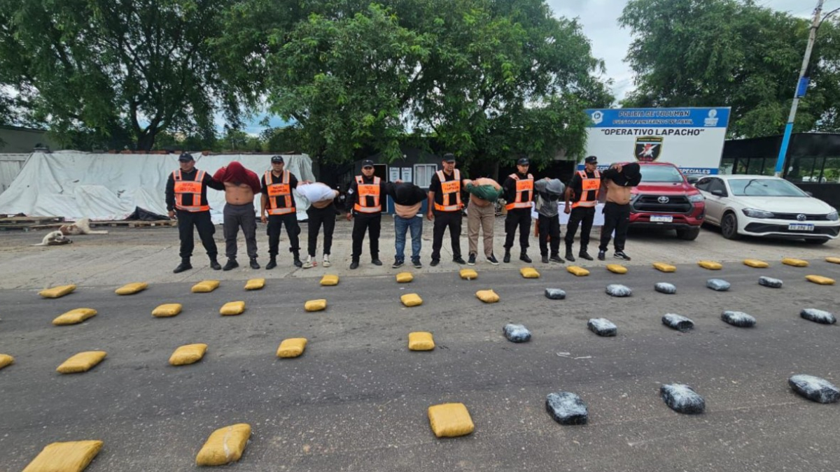 El hallazgo de la Policía de Tucumán se produjo cuando efectivos apostados en el límite noreste de la provincia interceptaron un camión que tenía como destino final la provincia de Córdoba.
