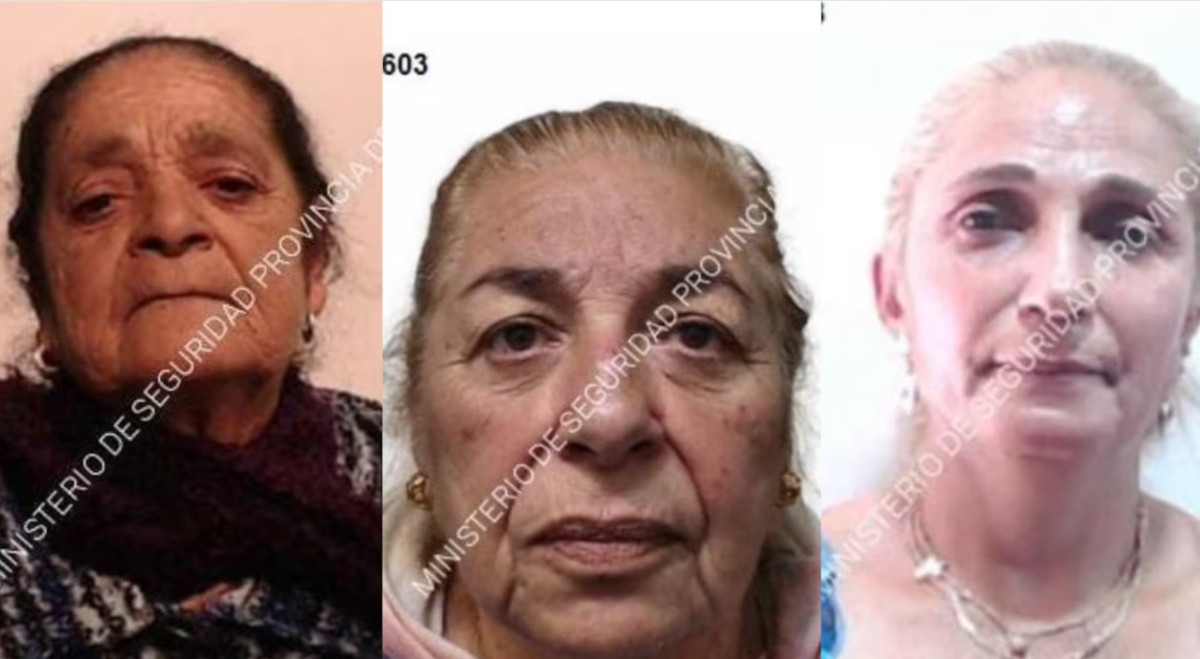 Las tres gitanas acusadas: Mirta Noemi Mitrovich, Nancy Marina Yovanovich, y Maria Silvia Mitrovich. Están imputadas por el delito de estafa contra la peluquera Merlín Díaz, quien luego se suicidó.