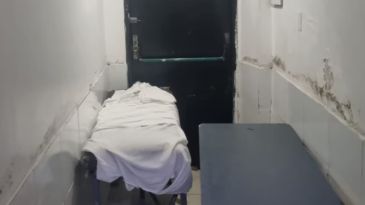 Unode los suciosdepósitos de la Clínica Santa María de Villa Ballester, donde hallaron fetos. La Justicia investiga una red de trata de personas.