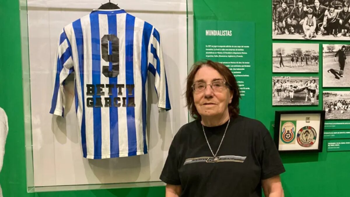 Betty García, fútbol femenino