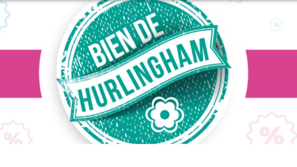 El logo de Bien de Hurlingham, el sitio que interconecta a comerciantes y emprendedores con vecinos para potenciar las ventas a nivel local.