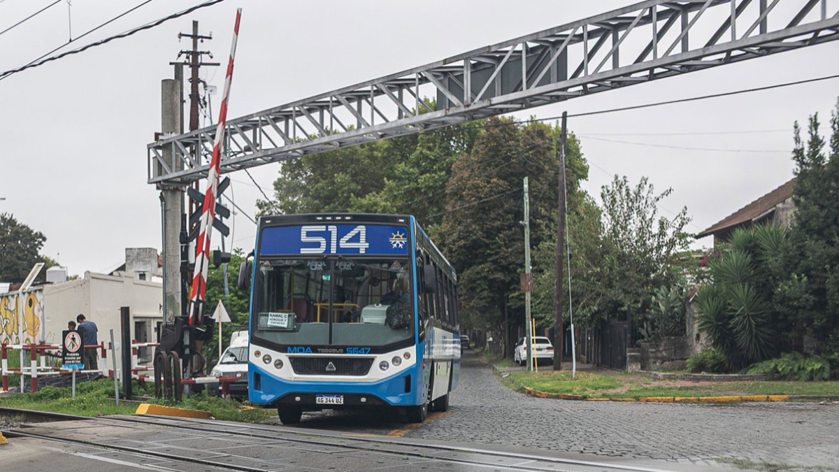 El nuevo recorrido de la lines 514 de colectivos hará de la calle Amenedo el eje central de su recorrido entre Adrogué y Solano.