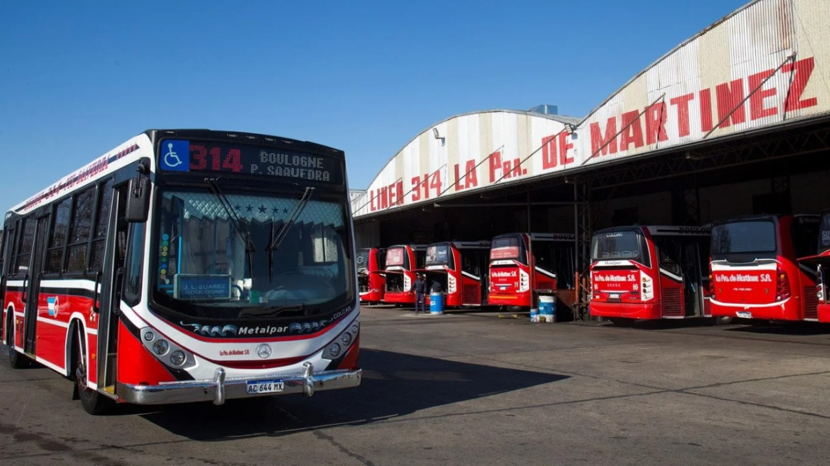 La línea de colectivos 314 es una de las que tiene chances de absorver un recorrido clave que hacía la 707 entre Boulogne y Villa Adelina, en San Isidro.