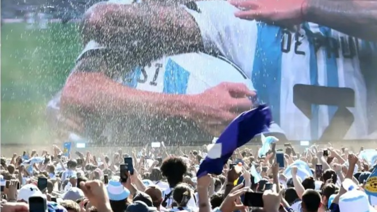 Morón instalará una mega pantalla gigante en la plaza San Martín para ver los partidos de la Selección Argentina durante el Mundial 2026.