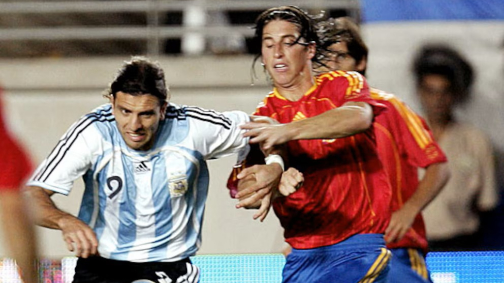 Selección Argentina, selección de España
