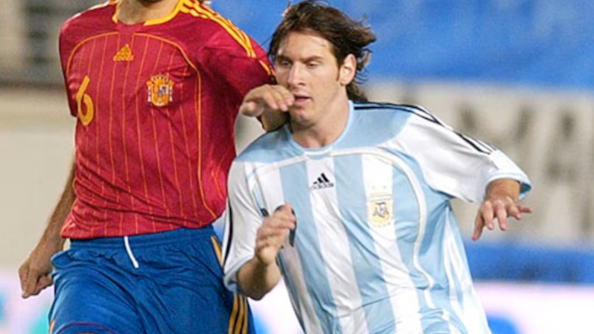 Selección Argentina, selección de España